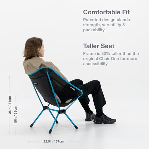 Helinox Chair One (re) High-Performance Camping Chair, 1.97lbs, Lightweight Compact Collapsible Outdoor Chairs, Backpacking, Picnic, Adventures, Xray Tiger Camo - color: Xray Tiger Camo