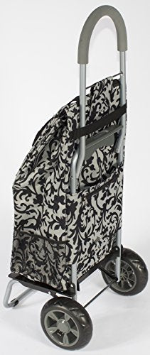 dbest products Trolley Dolly Shopping Grocery Foldable Cart Storage Mom, Baroque - color: Baroque, style: Cart