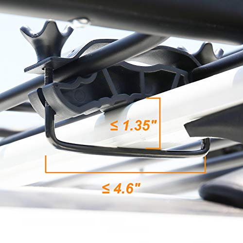 XCAR 64"x 39"x 4" Universal Roof Rack Basket Black with 3' x 4' Cargo Net and Rooftop Cargo Carrier Bag 15 Cubic ft - Car Top Luggage Storage Holder Baskets for SUV Truck Vehicle - size: Roof rack + Bag + Net