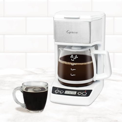 Capresso 5-Cup Mini Drip Coffee Maker, White - color: White