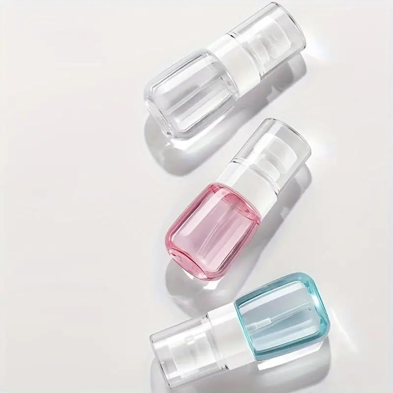 3pcs Portable Mini Spray Bottle for Face Moisturizing and Travel, Mixing