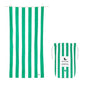 Dock & Bay Customized Beach Towel - Quick Dry, Sand Free - Compact, Lightweight - 100% Recycled - Includes Bag - Cabana - Cancun Green - Large - color: Cabana - Cancun Green, size: Large - Customize (160x90cm, 63x35")