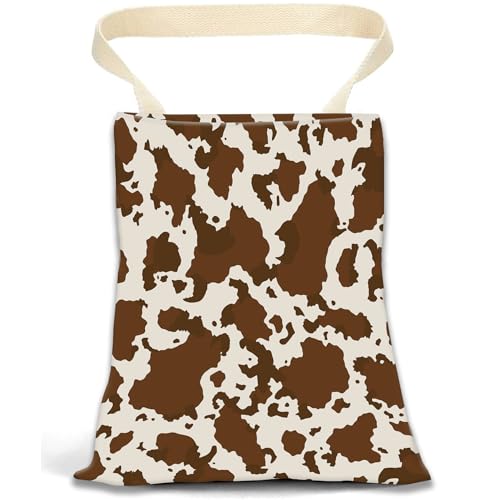 Car Garbage Can, Hanging Car Trash Can Bag for Back Seat Organizer, Retro Cow Print - color: Retro Cow Print