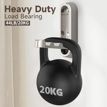 2Pcs Foldable Wall Hooks, Zinc Alloy Folding Hook Silver, Heavy Duty Folding Coat Hooks Wall Mounted for Hanging Coat Towels Bags Keys (Silver, 2 Pack) - color: Silver, size: 2 Pack