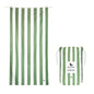 Dock & Bay Beach Towel - Quick Dry, Sand Free - Compact, Lightweight - 100% Recycled - Includes Bag - Cabana - Cayman Khaki - Extra Large (200x90cm, 78x35) - color: Cabana - Cayman Khaki, size: Extra Large (200x90cm, 78x35")