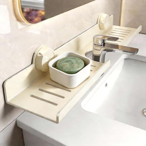 Travel Soap Case, Square Silicone Travel Soap Container, Leakproof Soap Holder with Lid, Shatterproof Shampoo Bar Holder for Bathroom, Gym, Camp(Off White) - color: Off White