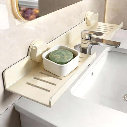 Travel Soap Case, Square Silicone Travel Soap Container, Leakproof Soap Holder with Lid, Shatterproof Shampoo Bar Holder for Bathroom, Gym, Camp(Off White) - color: Off White