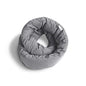 Huzi Infinity Pillow - Home Travel Soft Neck Scarf Support Sleep (Grey) - color: Grey