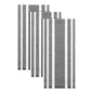 Homaxy Premium Kitchen Towels 18”x 28”, Large Cotton 380 GSM Kitchen Hand Towels, Stripe and Terry Dish Towel, Highly Absorbent Tea Towel Set with Hanging Loop, 3 Pack, Black - color: Black Stripe, style: 3-pack
