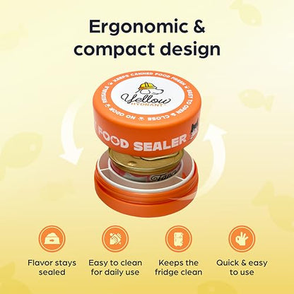 Canned Cat Food Storage Container Patent Pending Reusable Airtight Can Cover Pet Food Sealer - Keeps Cat Food Container Sealed and Fresh in the Fridge, Eliminates Odor (1 pack) - size: 1 Pack