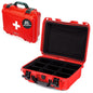 NANUK 920 Waterproof First Aid Box Empty with Lid Organizer & Dividers – Durable Medical First Aid Organizer Case, IP67-Rated, Dustproof, Impact-Resistant, Floats (16.7” x 13.4” x 6.8”) – Red - size: 920 Empty – w/ Organizers
