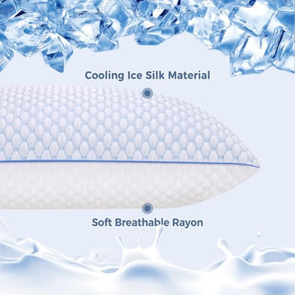 OSBED Shredded Memory Foam Body Pillow | Full body support, supportive, odorless, cooling pillow, adjustable, washable, CertiPUR-US hypoallergenic long adult pillow - size: Body