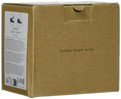 ECCO Super Shoe Wipe Box, TRANSPARENT, 20 Pieces