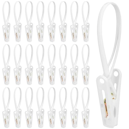 ElevateTech Multi-Purpose Laundry Hooks Clothes Pins Hanging Clips Towel Clips Hanger Organizer Clothes Closet Organizer for Closet Travel Pants Socks Handbags Hat Boot Bra