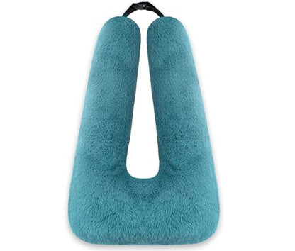 Swemos Travel Pillow, Car Pillow for Kids & Adults - Ergonomic Travel Pillows Sleeping Aid for Neck & Body Support, Car Travel Essentials Pillow on Road Trips-Gray (Green) - color: Green
