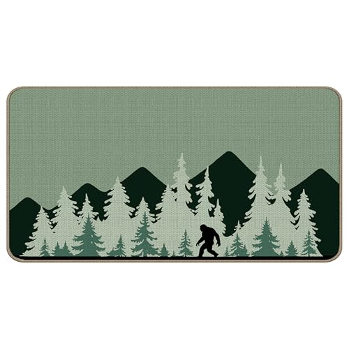 Funny Camping Camper Door Mat 17 x 30,Camper Must for Outside,Outside Rv Mat,Bigfoot Sasquatch Welcome mat Gifts for Women,ZH01-DD-140 - color: 06color 1