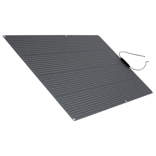 VEVOR Flexible Solar Panel, 200W Semi-Flexible Bendable Monocrystalline Solar Panel, 21.9% Efficiency Mono Off-Grid Charger with MC4 Output, IP67 Waterproof for Marine RV Car Cabin Curved Surfaces - size: 200W