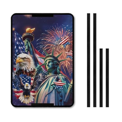 250th Anniversary of Freedom RV Door Window Shade Cover Privacy Camper Sun Shade 16x25 Collapsible RV Door Window Shade Cover, Sun Blackout Fabric for Camper Trailer - color: 250th Anniversary of Freedom