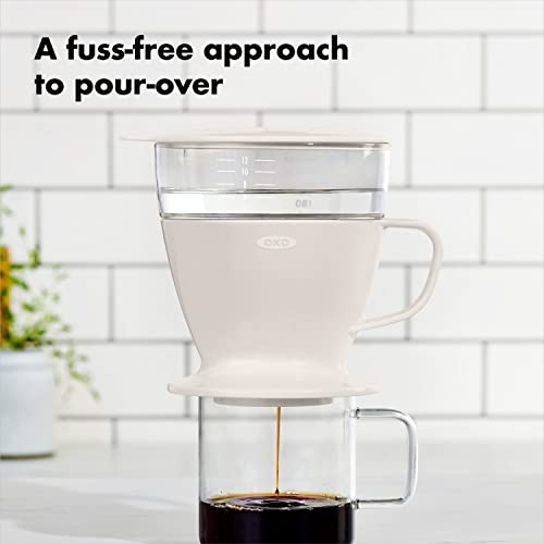 OXO Brew Single Serve Pour-Over Coffee Maker - color: White