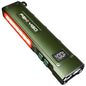 Feki Yigo Flat EDC Flashlight Rechargeable 1800 Lumens - Pocket Flashlight with 365nm UV Light, RGB Modes, Magnetic Base, Digital Display, IPX4 Waterproof for Camping, Emergency, Mechanics (Green) - color: Green