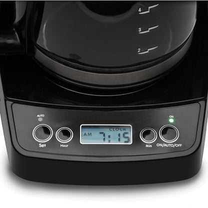 Capresso 5-Cup Mini Drip Coffee Maker, Black and Stainless Steel - color: Black