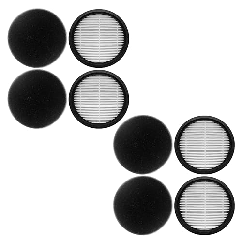 Vacuum Cleaner Filter Replacement (4-Pack) - Compatible with SMOTURE VAC01/VAC02/VC70 & ozeeco EC01 Cordless Vacuum Cleaners, Washable and Reusable - color: 4-Pack