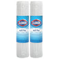 Duck Brand Clorox Cushioned Shower Mat, Non Slip Bathtub Mat with Suction Cups, 17 Inches x 36 Inches, White, 2 Pack