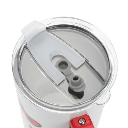 Bioworld Hello Kitty 40 Oz Stainless Steel Tumbler With Sculpted Bow Handle - color: Hello Kitty Sculpted Bow