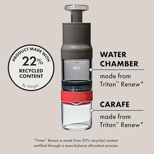 OXO Outdoor Rapid Brewer with Travel Bag - size: One Size, style: Case and Outdoor Rapid Brewer