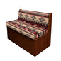 NDISTIN Red Aztec Western Horse 2Pcs Camper Couch Cushion Covers Dinette Rv Seat Covers Dinette Booth Cushions Stretchable Rv Seat Covers Dinette Booth Cushions for RV Camper Sofa - color: Red Aztec Western Horse\