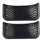 Elastic Storage Organizer Pocket for RV Van Caravan Cargo Area - 252x120mm - 2 Count with for Mounting Hardware