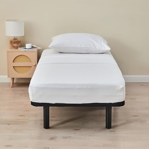 Kingnex 30x75x9 RV Bunk Sheets Set for Narrow Twin Bed Soft Brushed 1800 Microfiber 3 Piece Bedding Set Includes 1 Cot Size Fitted Sheet 1 Flat Sheet 1 Pillowcase Cot White - color: White, size: Cot 30x75 RV Bunk Set