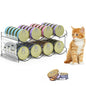 Flenpptly Cat Food Can Organizer, 2-Tier Cat Food Organizer, Transparent Can Organizer for Pantry, Canned Food Organizer Holds 40 (3oz) Cans, Pantry Can Organizer (2-Tier 4-Can) - size: 2-Tier 4-Can