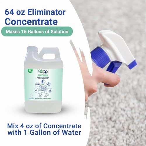Concentrated Pet Urine Odor Eliminator, Ideal for Cat, Dog Poo and Urine Smell, Versatile & Natural Odor Neutralizer for Home and Outdoor Use, Deodorizer & Absorber, Concentrate, 64oz - style: 64 Fl Oz Concentrate