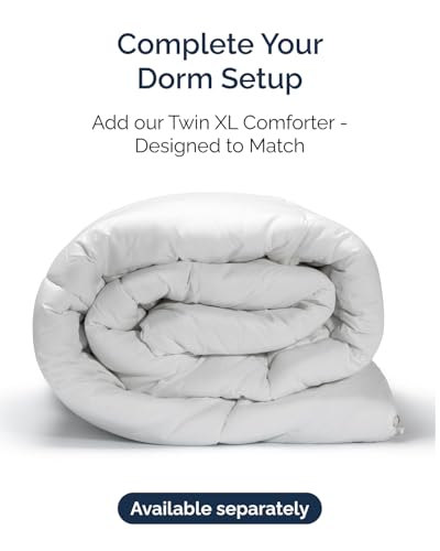 Twin XL 4 Piece Sheet Set - Comfy Breathable & Cooling - Ultra Soft Hotel Luxury Bedding Set w/ 8-16 Inch Deep Pockets - 1 Flat & 1 Fitted Sheet & 2 Pillowcases - Wrinkle Free and Easy Care - White - color: 01 - White, size: Twin XL