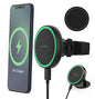 Magnetic Wireless Car Charger Mount Compatible with Magsafe iPhone 15/ iPhone 14/iPhone 13, Fast Charging Air Vent Magnet Accessories Car Phone Holder