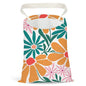 Flower Car Trash Can, Car Trash Bag Hanging, Waterproof Cars Back Seat Hanging Organizer and Storage Trash Bags for Vehicle Travelling Camping - color: Flower01