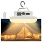 Rechargeable LED Camping Lantern 4000LM with Remote – Tent Light, Warm/Neutral/Cool 3 Modes & Stepless Dimming, IPX5 Waterproof, Magnetic Hook, Portable for Camping & Glamping - size: 30-White(Max)