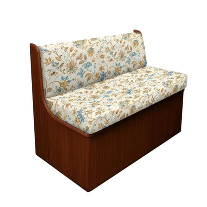 Classic Chintz Floral Print RV Dinette Cushion Covers Stretch Camper Cushions Cover Replacement Couch Cushion Slipcovers for Travel Trailer Couch, 2Set - color: Classic Chintz Floral