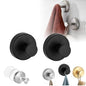 2025 Upgraded No-Drill Hooks, Suction Cup Hooks, Stainless Steel Suction Cup for Shower, Bathroom, Hanging Towels, Mounting on Glass Shower Doors, Tile, Mirrors (Black 2 PCS) - color: Black 2 PCS
