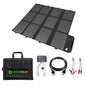LENSUNSOLAR 300W 12V Portable Solar Panel Blanket with Anderson Connectors for Solar Generator Power Station, Lightweight, with 20A MPPT Charger Controller - size: 300W+MPPT