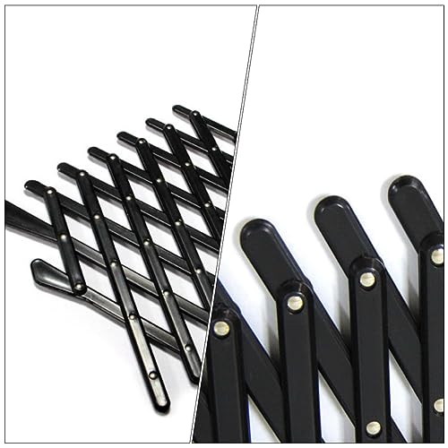 Toddmomy Adjustable Car Window Pet Barrier: PP Automotive Fence for Dogs & Cats (24x12cm, Black)‌ (Pack of 2) - size: 11.8X24CM (Pack of 2)