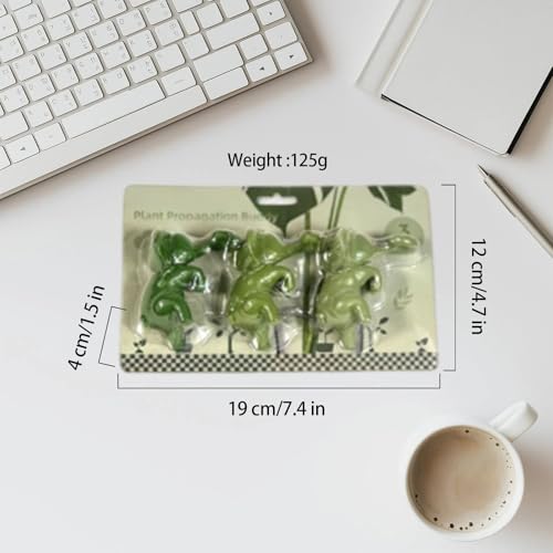 Plant Propagation Buddy 3pcs Plant Cutting Holders for Stems, Sprouts and Shoots, Indoor Plant Supports for Propagating Cuttings, Gift for Plant Lovers, Funny Plant Accessories