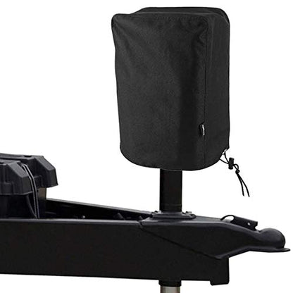 Electric Tongue Jack Cover, BougeRV 600D Universal Trailer RV Electric Tongue Jack Protective Cover (Size 14″H x 5″W x 10″D) - color: Black