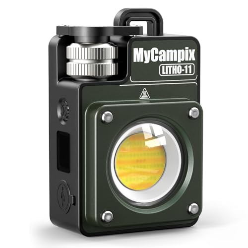 Portable Camping Light, 3500LM Adjustable LED Camping Lantern Rechargeable with 2.5-15H Runtime&Screen, Alloy Waterproof Camp Light for Power Outages, Emergency, Hurricane(Green) - size: 1 pack-green