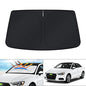 KUST Windshield Sun Shade for 2014-2018 2019 2020 Audi A3 Accessories Window Sunshade Sun Visor Protector Foldable Block UV Rays - size: FOR | Audi A3 2014-2020
