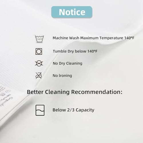 GOGOODA Mesh Laundry Bags for Delicates Durable Protective Wash Bags Travel Storage Bags for Intimates Lingerie, 3PCS（3M） - size: 3M