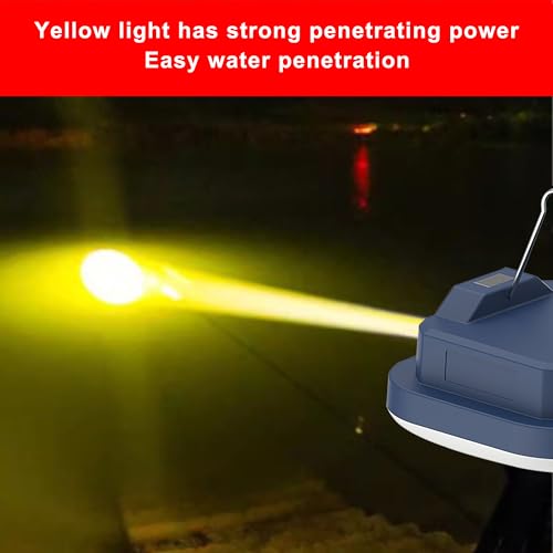 4 inch LED Camping Lights Rechargeable TeiNewBy 1500LM 10000mAh up to 120 Hours Running, 4 Light Modes, IP54 Waterproof,Magnetic Base for Hurricane Emergency, Outdoor, Hiking, Home and Car(30W) - size: 4inch-2pcs