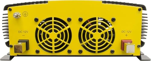 Go Power 1750 Watt Heavy-Duty Modified Pure Sine Wave Power Inverter, 12V to 120V AC - 3 AC Outlets for Standard Appliances - Lightweight, Portable Solution for RVs, Boats, Trucks, & Emergency Backup - size: 1750 Watt