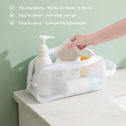 Soap Container, Shower Square Bar Holder Fit Handmade Soap, Travel Soap Case (Transparent) - color: Transparent